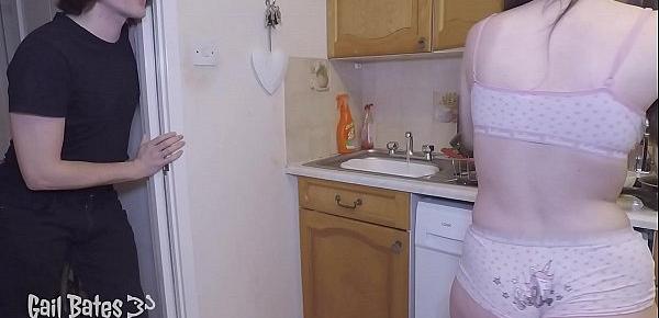  Preview Step Dad catches Step Daughter masturbating and fucks her while Mum is out